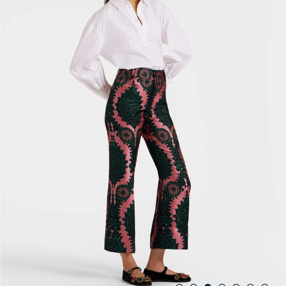La DoubleJ Hendrix Pants - Brand New Never Worn - Xs - Oltrarno Pink in Jacquard